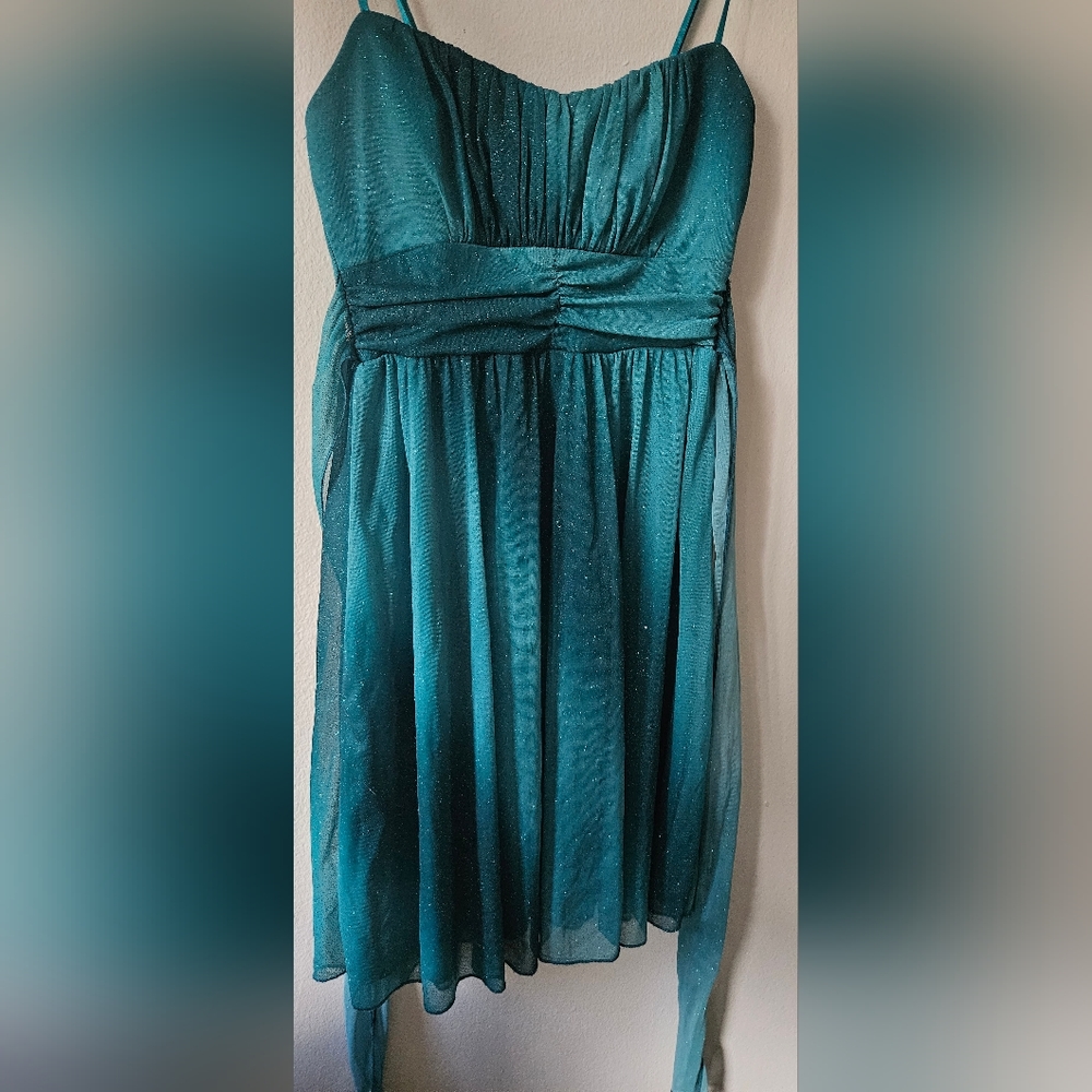 Ruby rox green sparkling dress size small